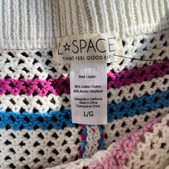L*SPACE ON THE HORIZON SHORT SIZE L NWT - Picture 6 of 6